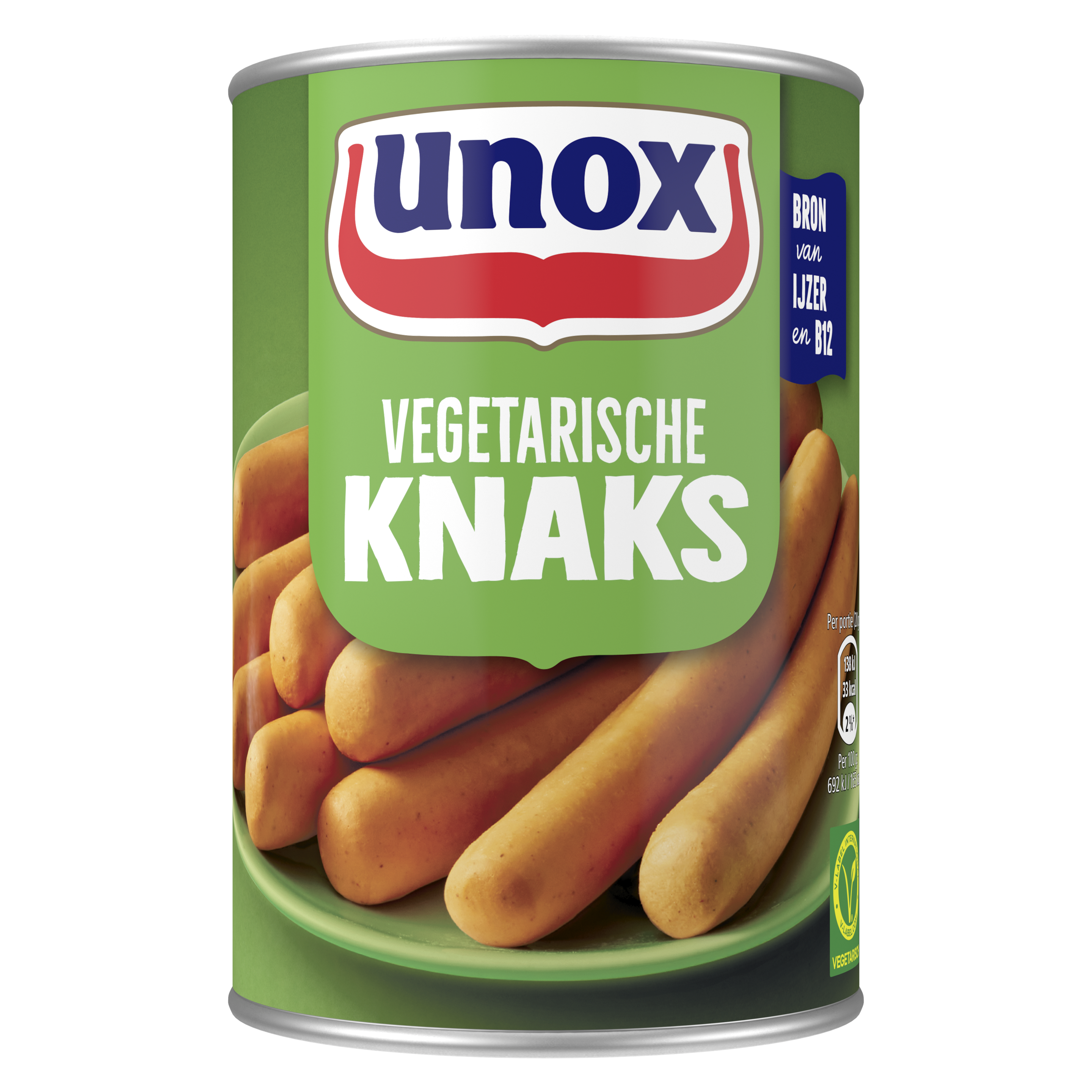 Unox Vegetarische knaks 400 g packshot