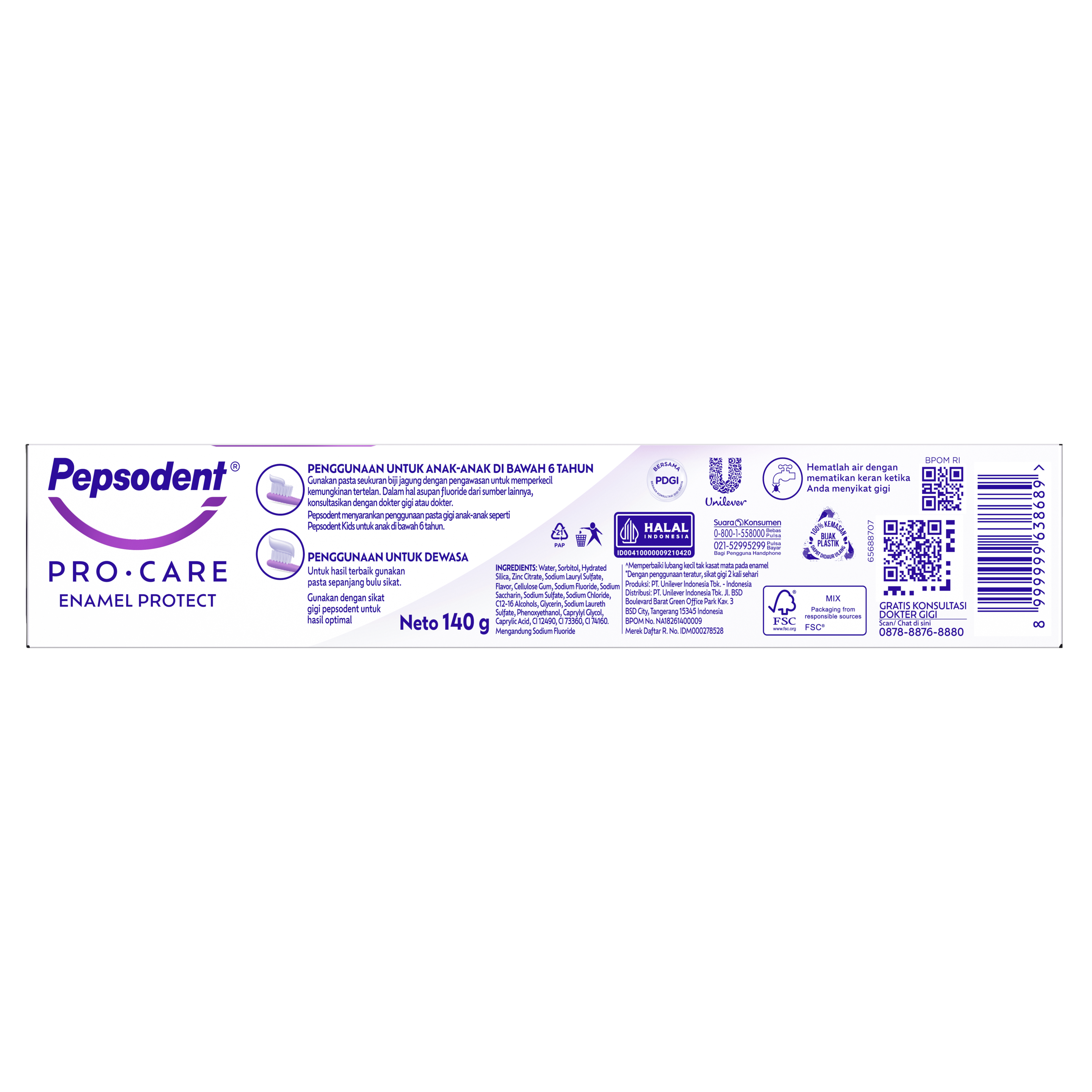 Pepsodent PRO CARE Enamel Protect