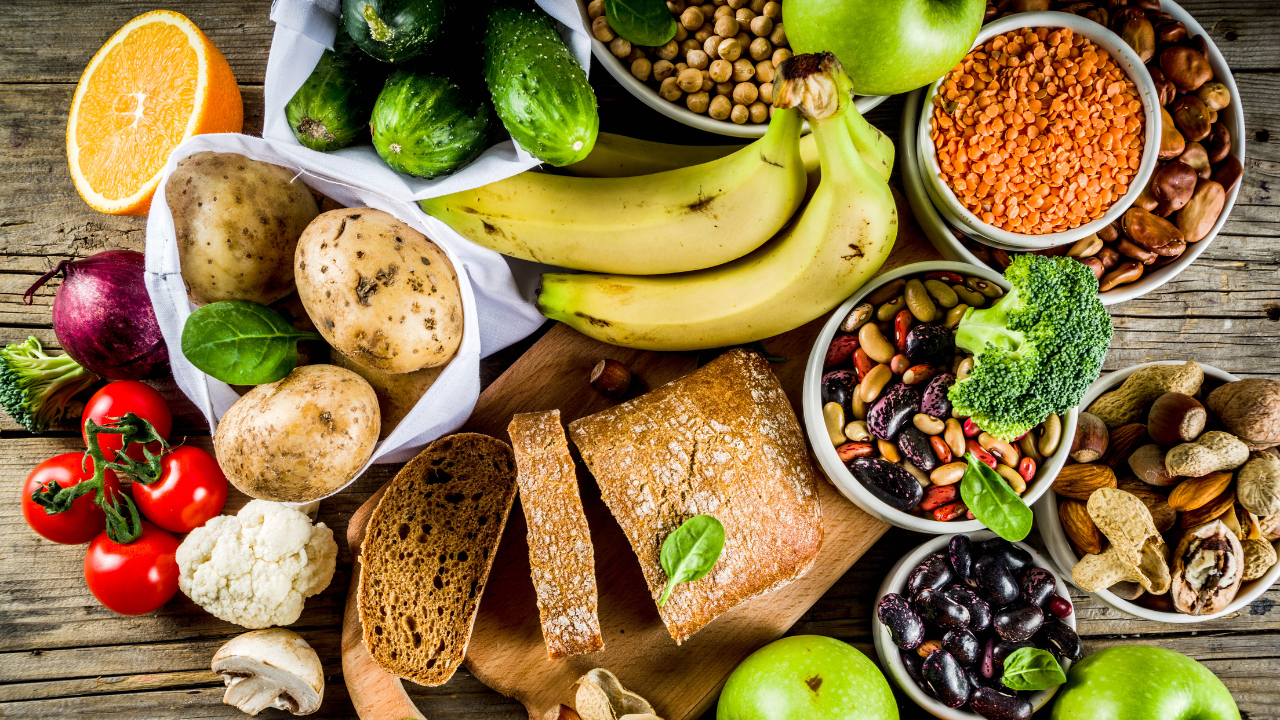 High fiber foods chart