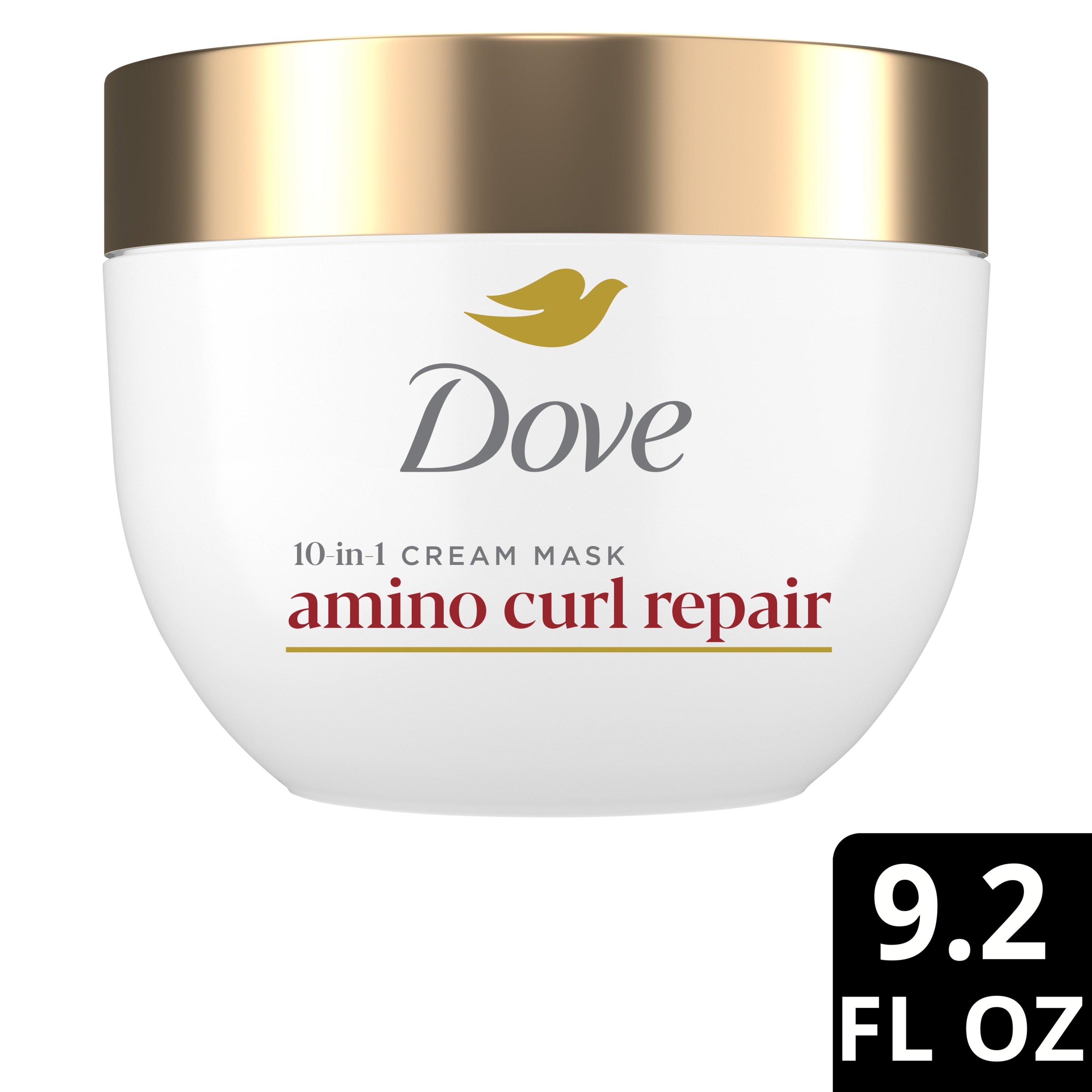 Damage Therapy Amino Curl Repair 10 in 1 Cream Mask– Dove packshot