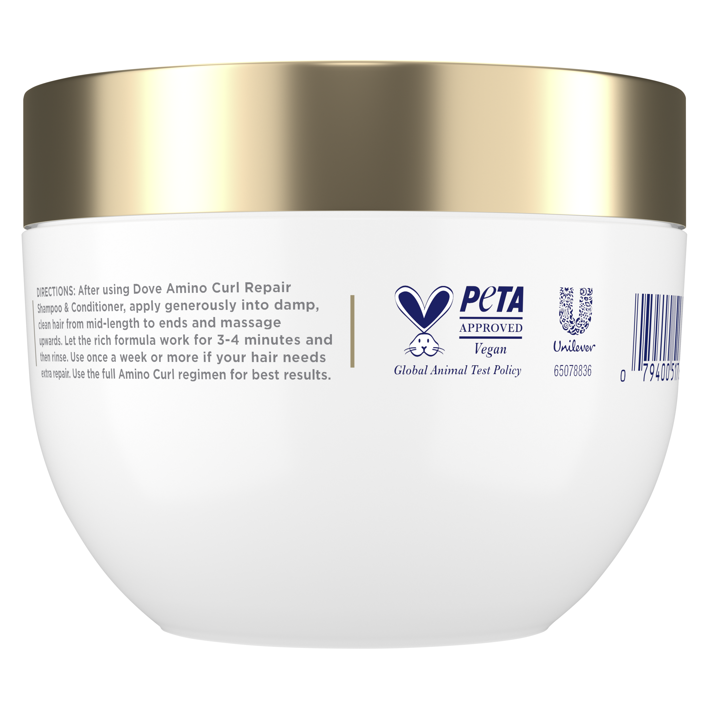 Dove Damage Therapy Amino Curl Repair 10 in 1 Cream Mask