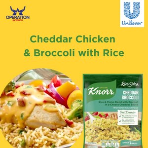 Knorr cheddar chicken and broccoli with rice article