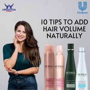 Nexxus 10 tips to add hair volume naturally article