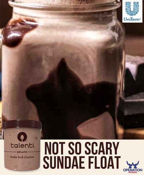 Talenti not so scary sundae float article