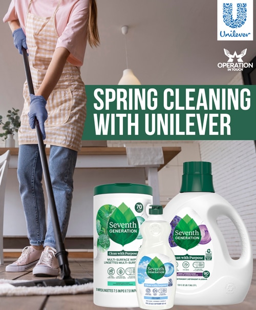 OIT spring cleaning with unilever article