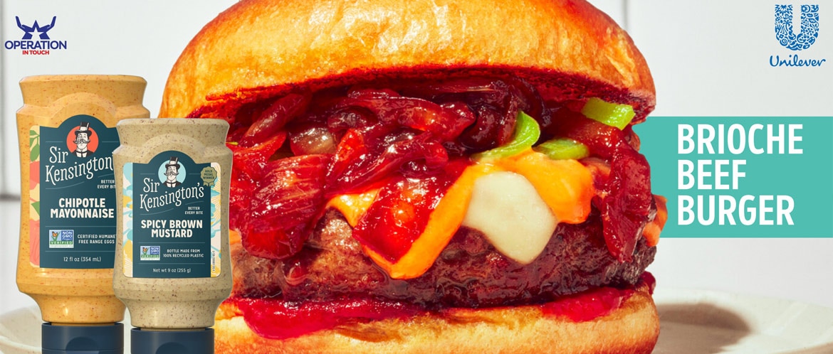 SirK Brioche beef burger carousel