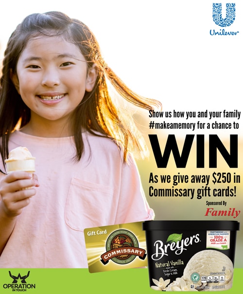 Breyers make a memory sweepstakes article