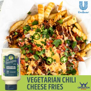 SirK vegetarian chili cheese fries article