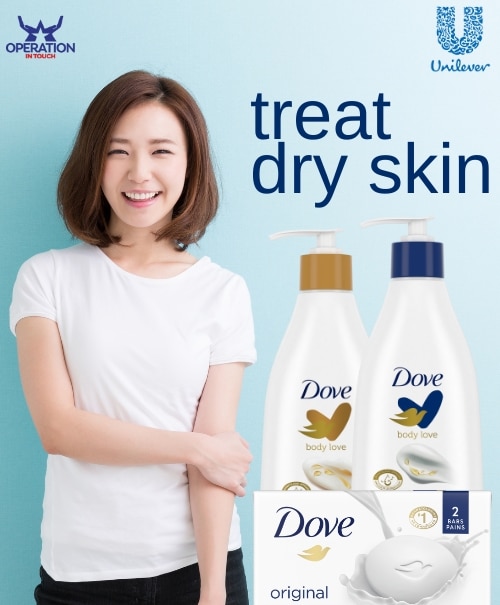 Dove treat dry skin article