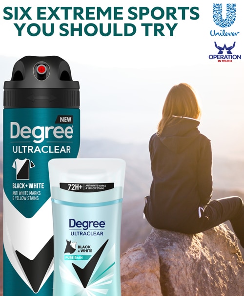 Degree six extreme sports you should try article
