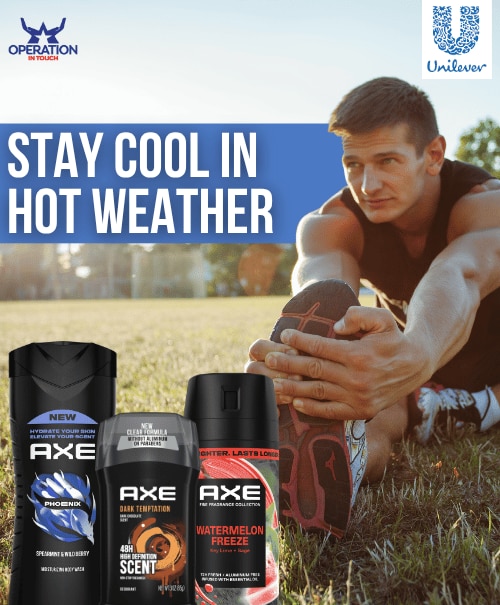 AXE stay cool in hot weather article 3