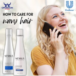 Nexxus how to care for wavy hair article
