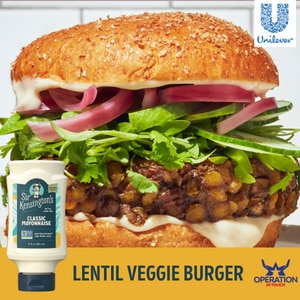SirK lentil veggie burger article
