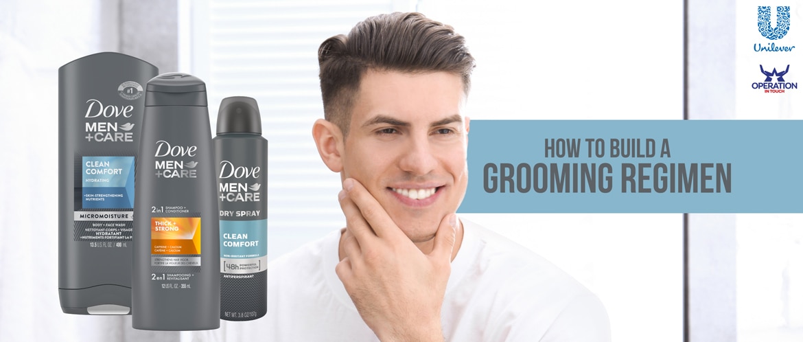 DMC build a grooming regimen carousel