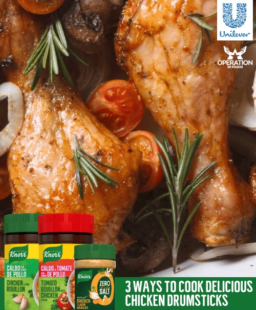 Knorr 3 ways to cook delicious chicken drumsticks article copy