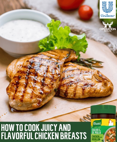 Knorr how to cook juicy flavorful chicken breasts article copy
