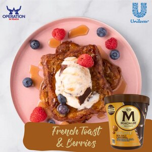 Magnum french toast berries article