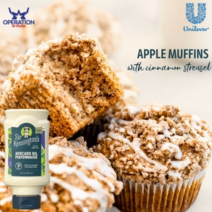 SirK apple muffins cinnamon streusel article