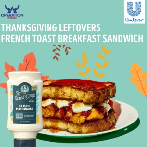 SirK thanksgiving leftovers french toast breakfast sandwich article