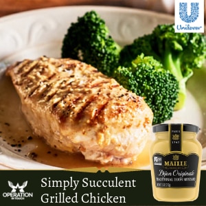 Maille simply succulent grilled chicken article