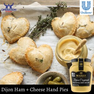 Maille dijon ham cheese hand pies article