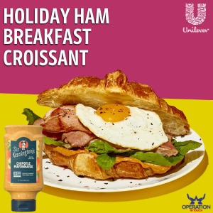 SirK holiday ham breakfast croissant article