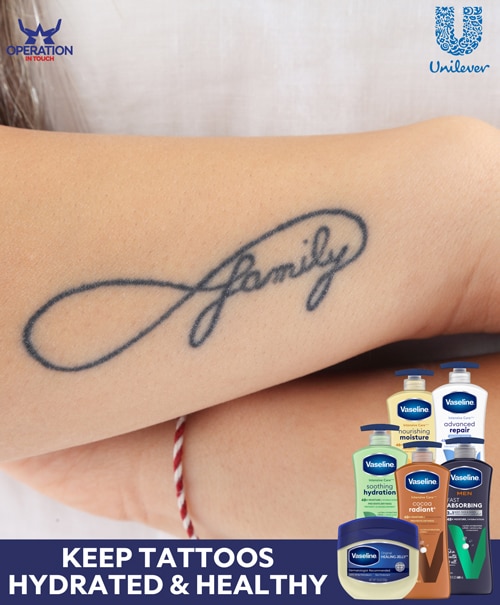 Vaseline keep tattoos hydrated healthy article