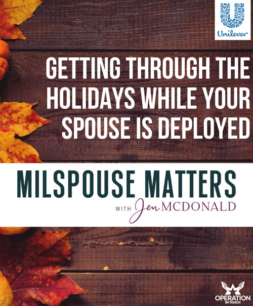 OIT getting through the holidays - milspouse matters podcast article