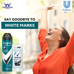 Degree say goodbye to white marks article