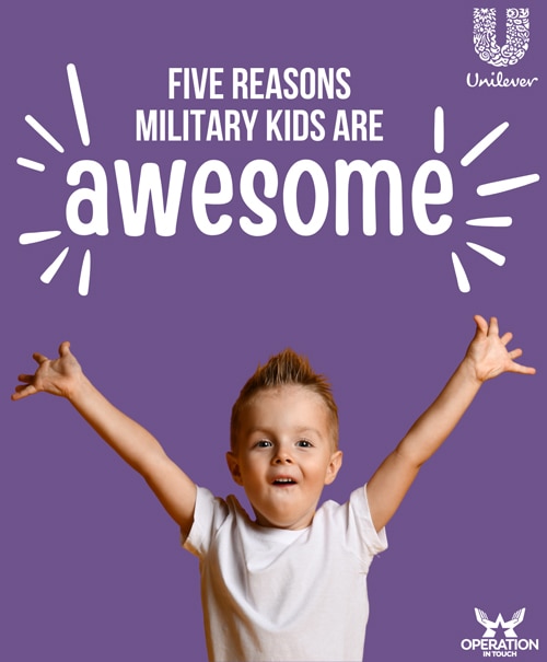 OIT five reasons military kids are awesome article