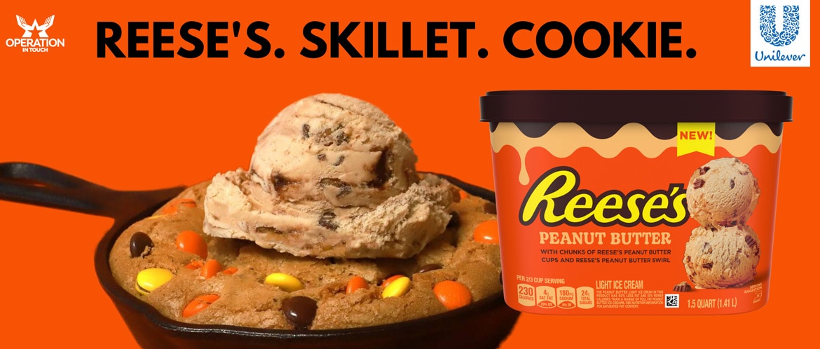 Breyers reese's skillet cookie carousel