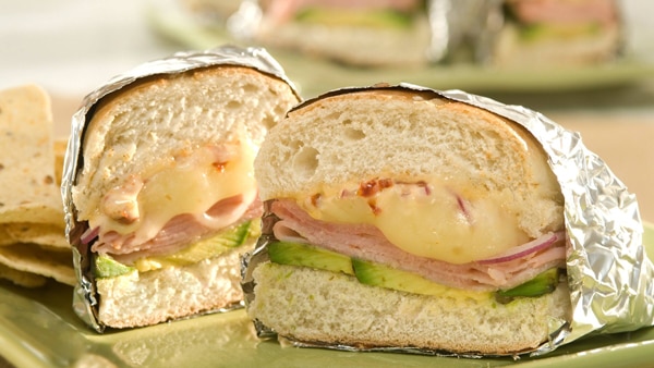 HBF Real toasted ham cheese tortas