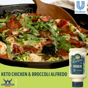 SirK keto chicken broccoli alfredo article
