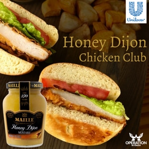 Maille honey dijon chicken club article