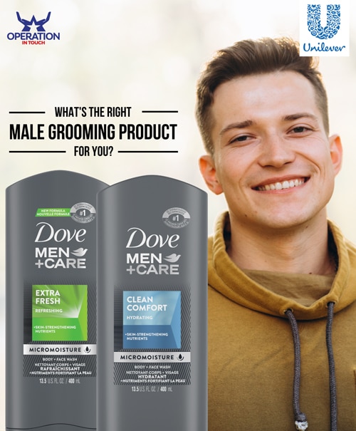 Dove what's the right male grooming product for you article