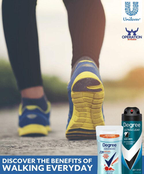 Degree benefits of walking everyday article