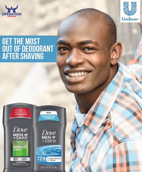 DMC get the most out of deodorant after shaving article copy