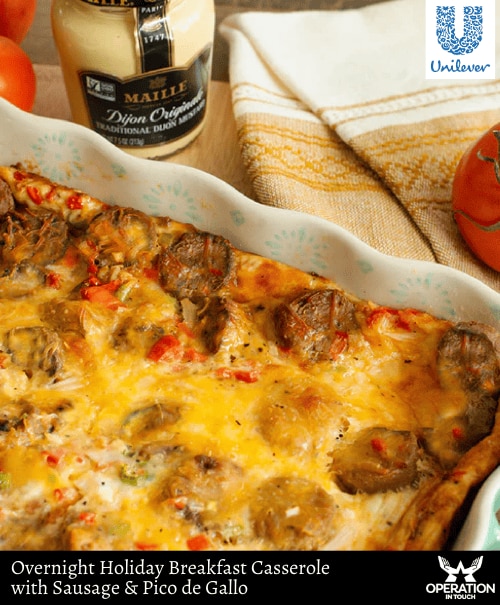 Maille overnight holiday breakfast casserole article copy