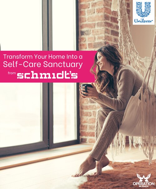 Schmidt's transform your home into a self care sanctuary article