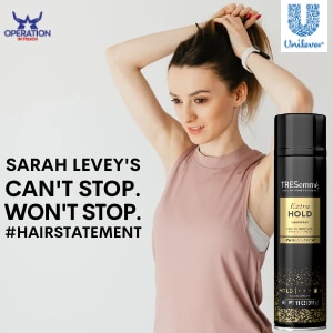 TRESemme sarah leveys cant stop wont stop hair article