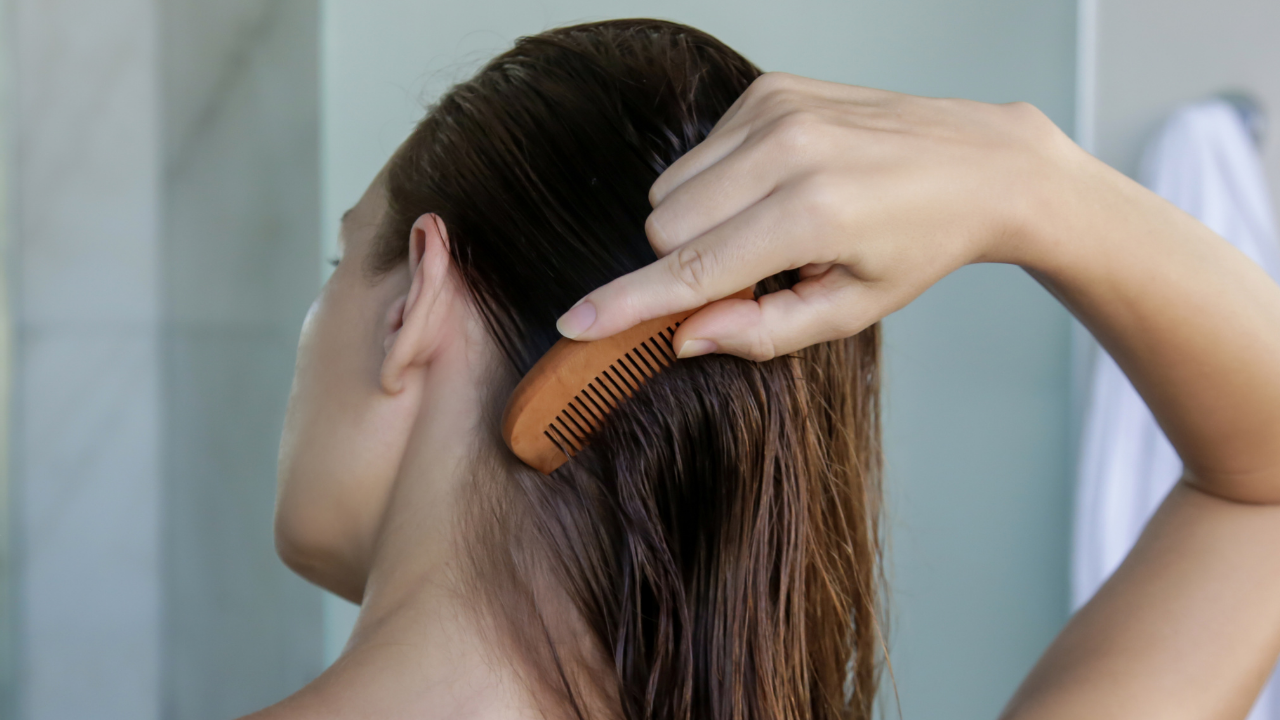 Step 1: Start with Damp Hair