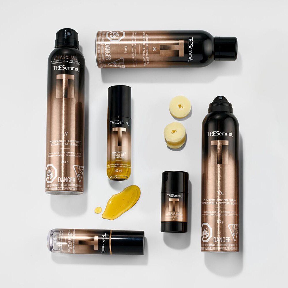 Product shot of TRESemmé A-List Collection
