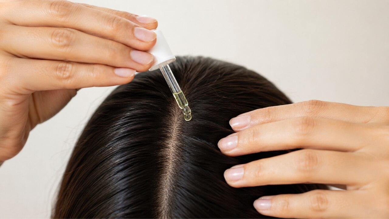 Step 4: Apply Hair Serum Correctly