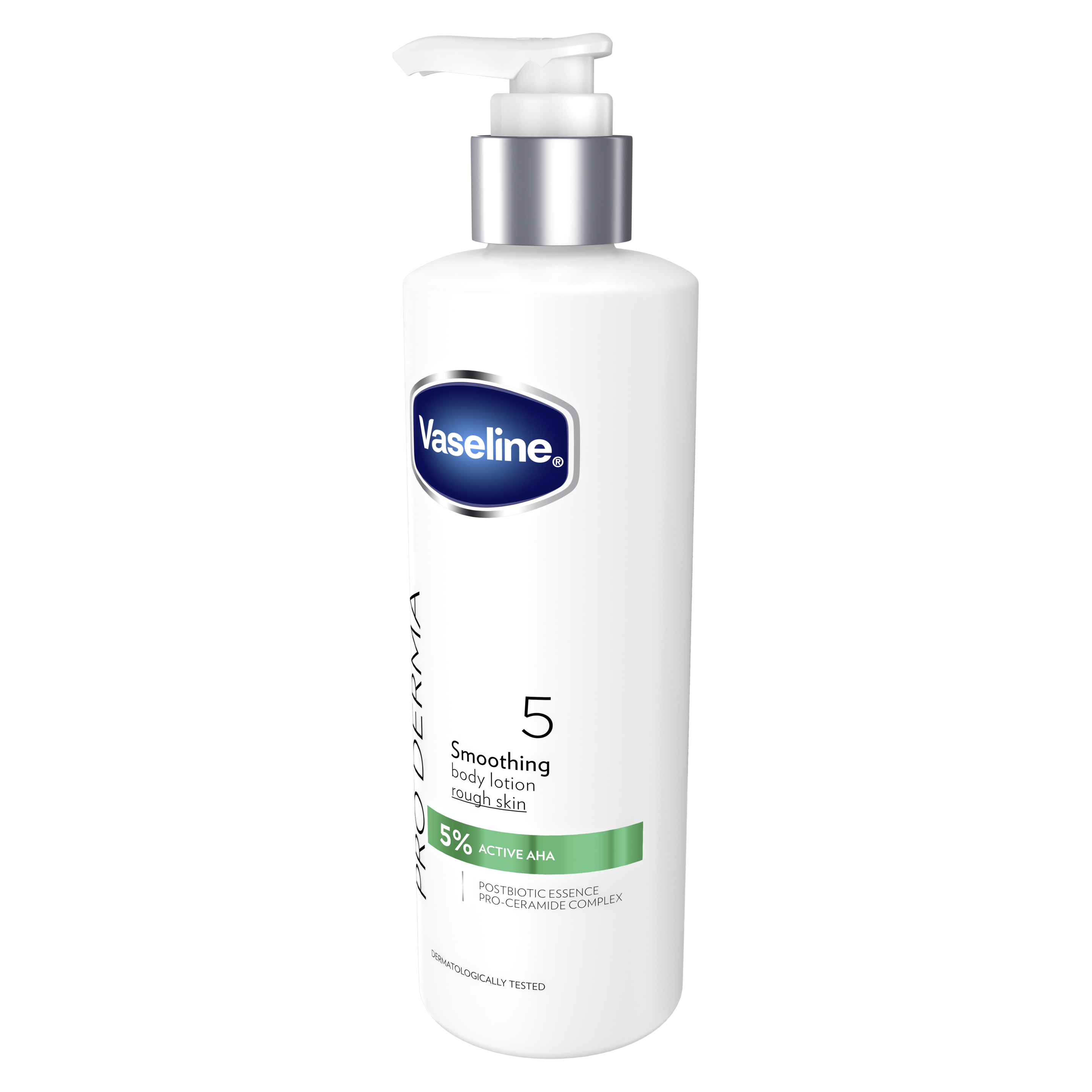 SUA DUONG THE Vaseline Dưỡng thể hoạt tính AHA dưỡng da sáng ẩm căng mịn với hoạt chất tối ưu 250 ML packshot