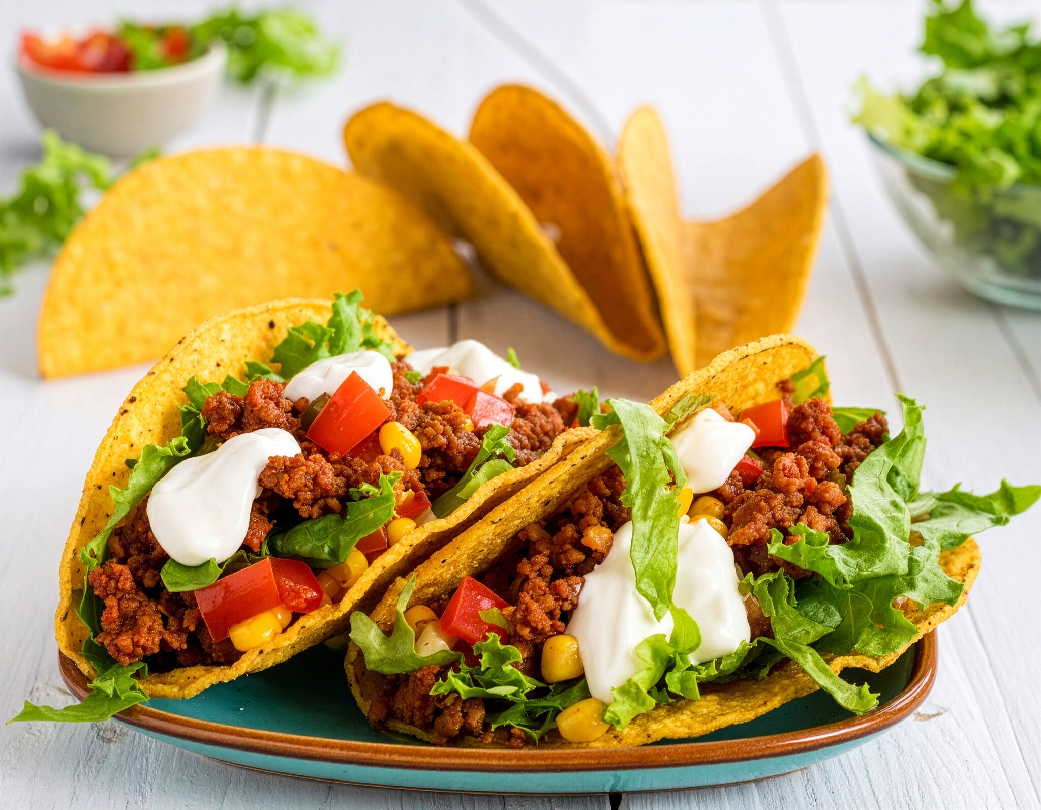 Chili con Carne Tacos 30 Min  recipe
