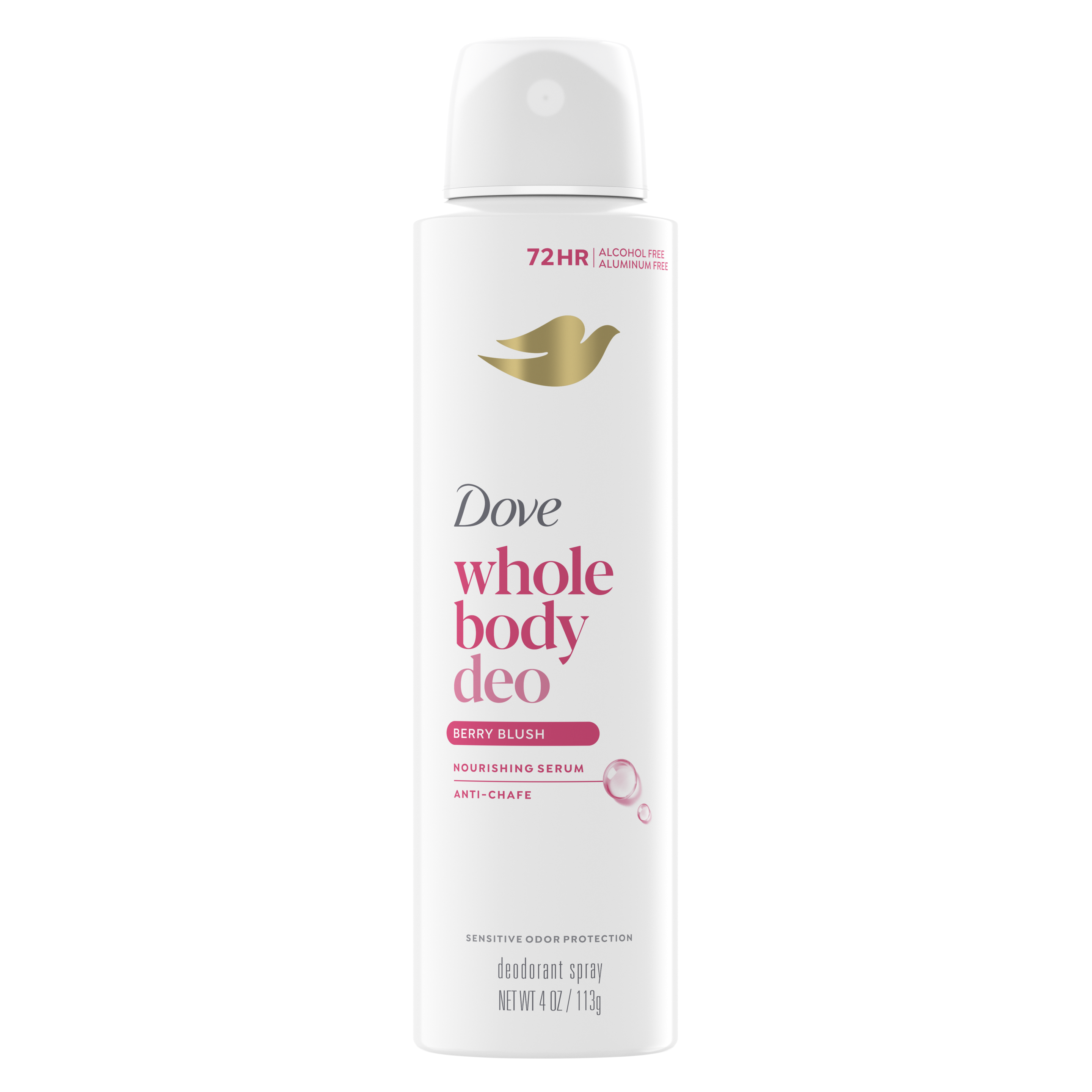 Berry Blush Alcohol-Free Whole Body Deodorant Spray