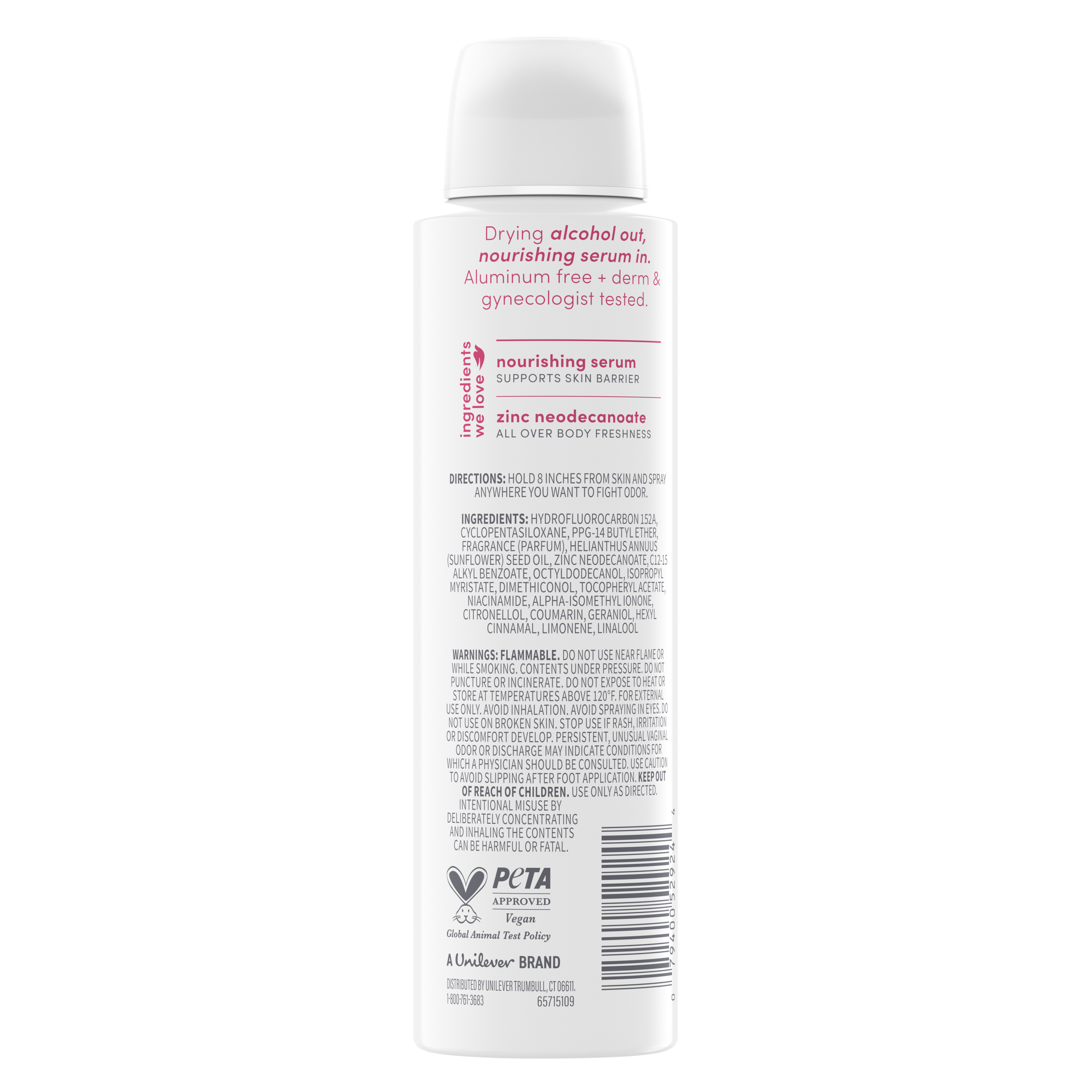Berry Blush Alcohol-Free Whole Body Deodorant Spray