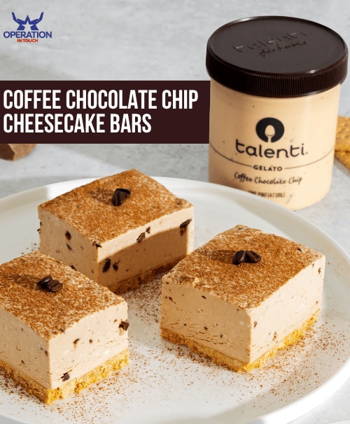Talenti Coffee Chocolate Chip Cheesecake Bars article