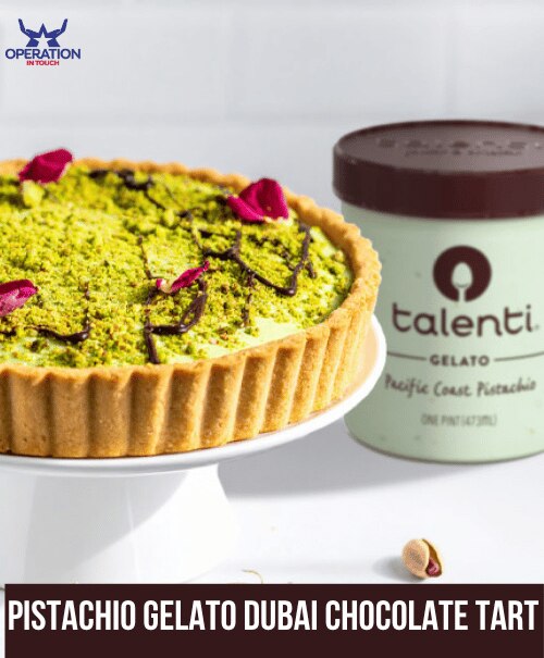 Talenti Pistachio Gelato Dubai Chocolate Tart article