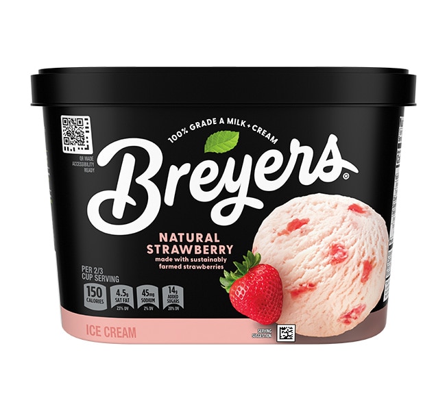 Breyers Natural Strawberry